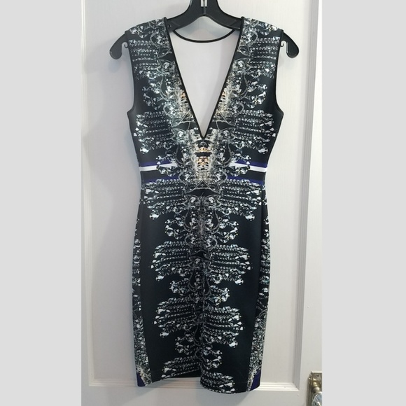 Clover Canyon Russian Enamel Print Scuba Dress - Picture 4 of 6